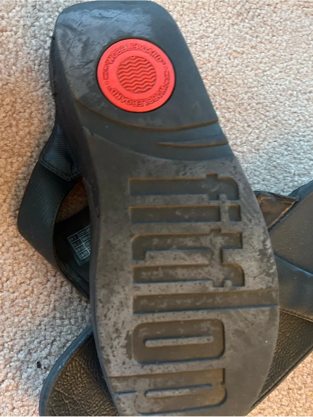 Black Women’s Thong Sandals - Unbranded